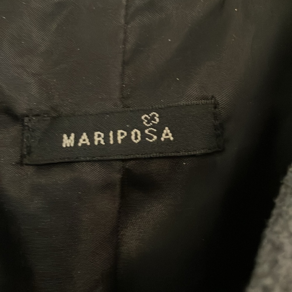 Mariposa gray wool coat size 6 From Austria - Picture 4 of 14